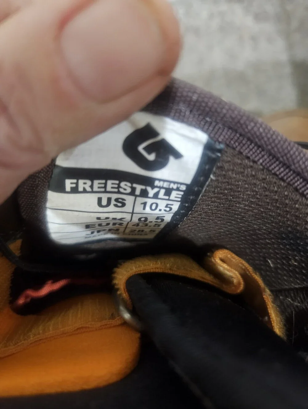 Burton Men’s Freestyle Snowboard Boots Size 10.5